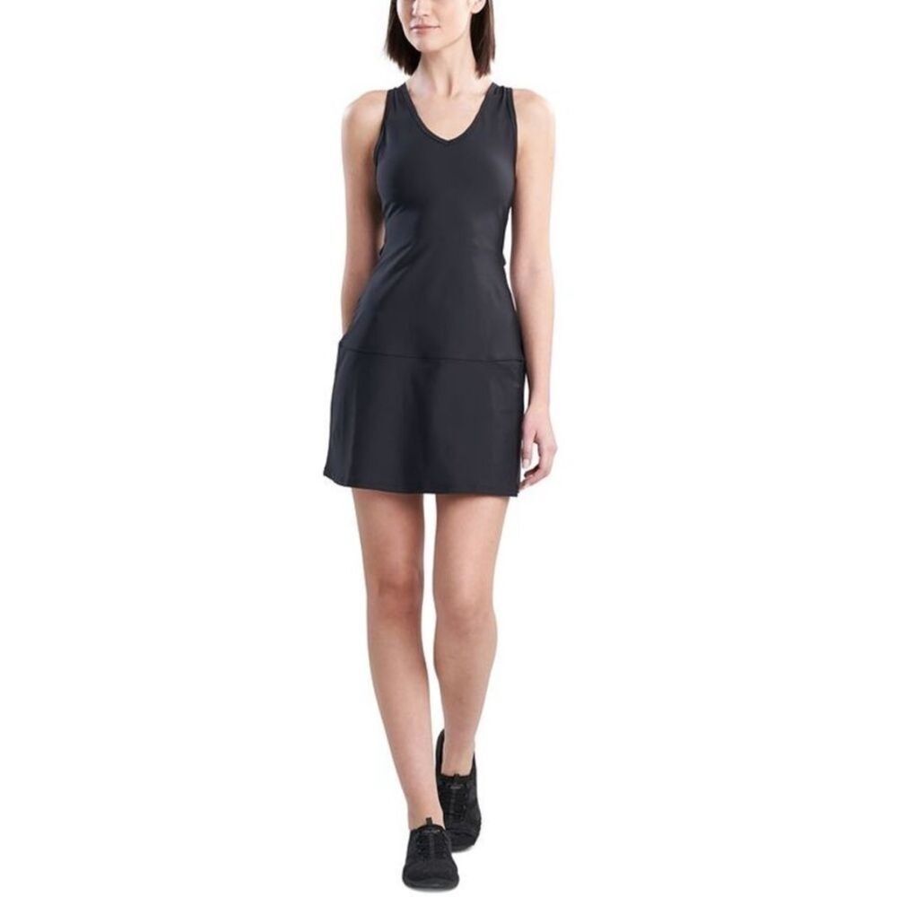 Natori Women's Solstice Back Cutout Dress Black Size X-Large - Picture 3 of 12